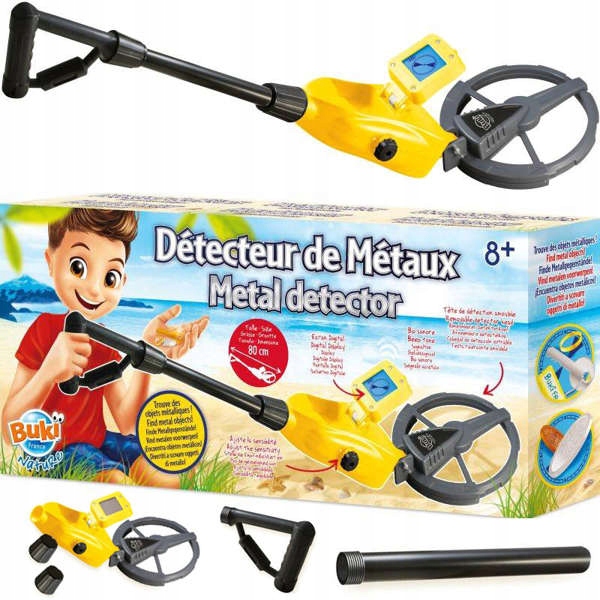 

Wykrywacz Metali dla dzieci z wyświetlaczem Buki
