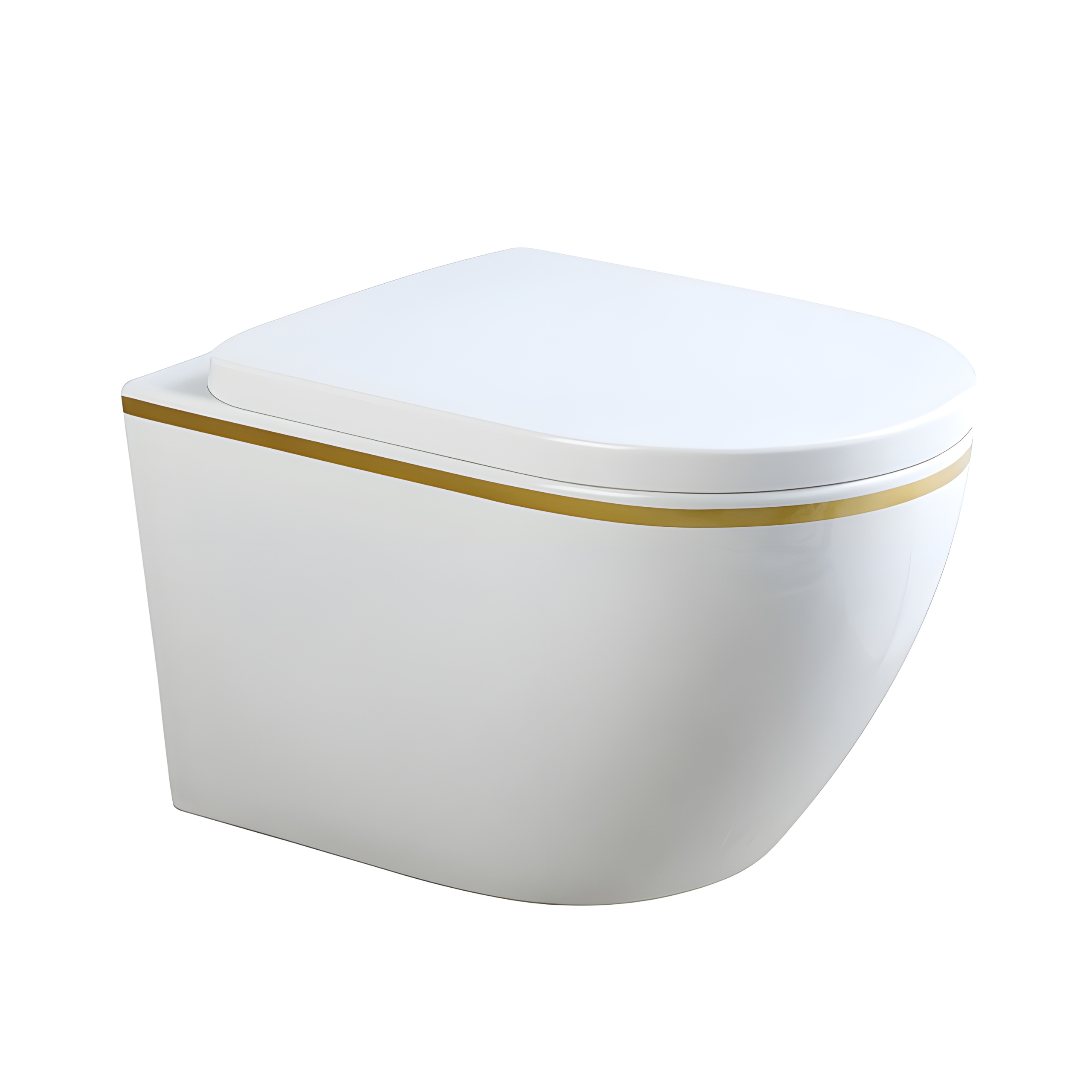 Miska Wc Wisząca Tornado MIZU-WH-GL-TR-02 Deska Wolnoopadająca Duroplast