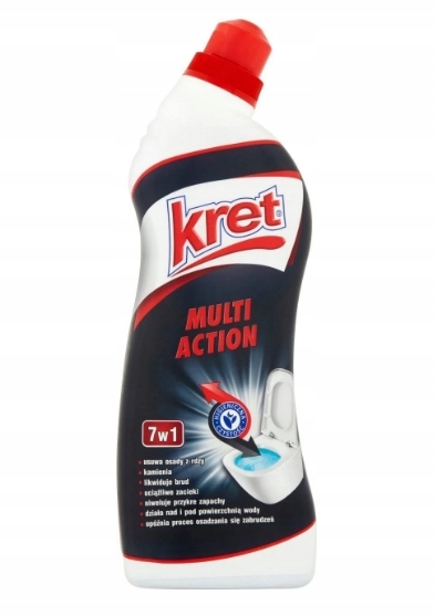 

Kret, Żel, Wc Multi action, 750 ml