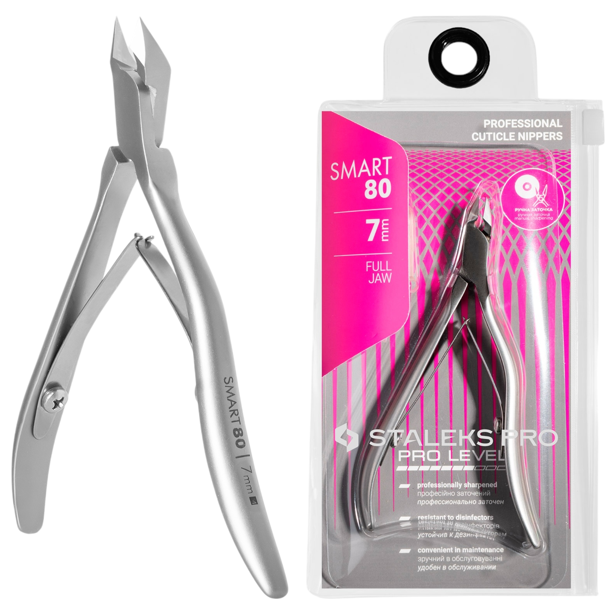 Staleks Profesionální nůžky na kůžičku 7 mm NS-80-7