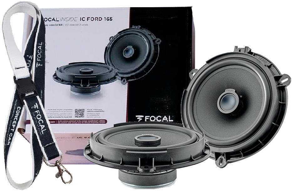 Głośniki do Ford Focal IC Ford 165 współosiowe Łatwy Montaż Plug&play