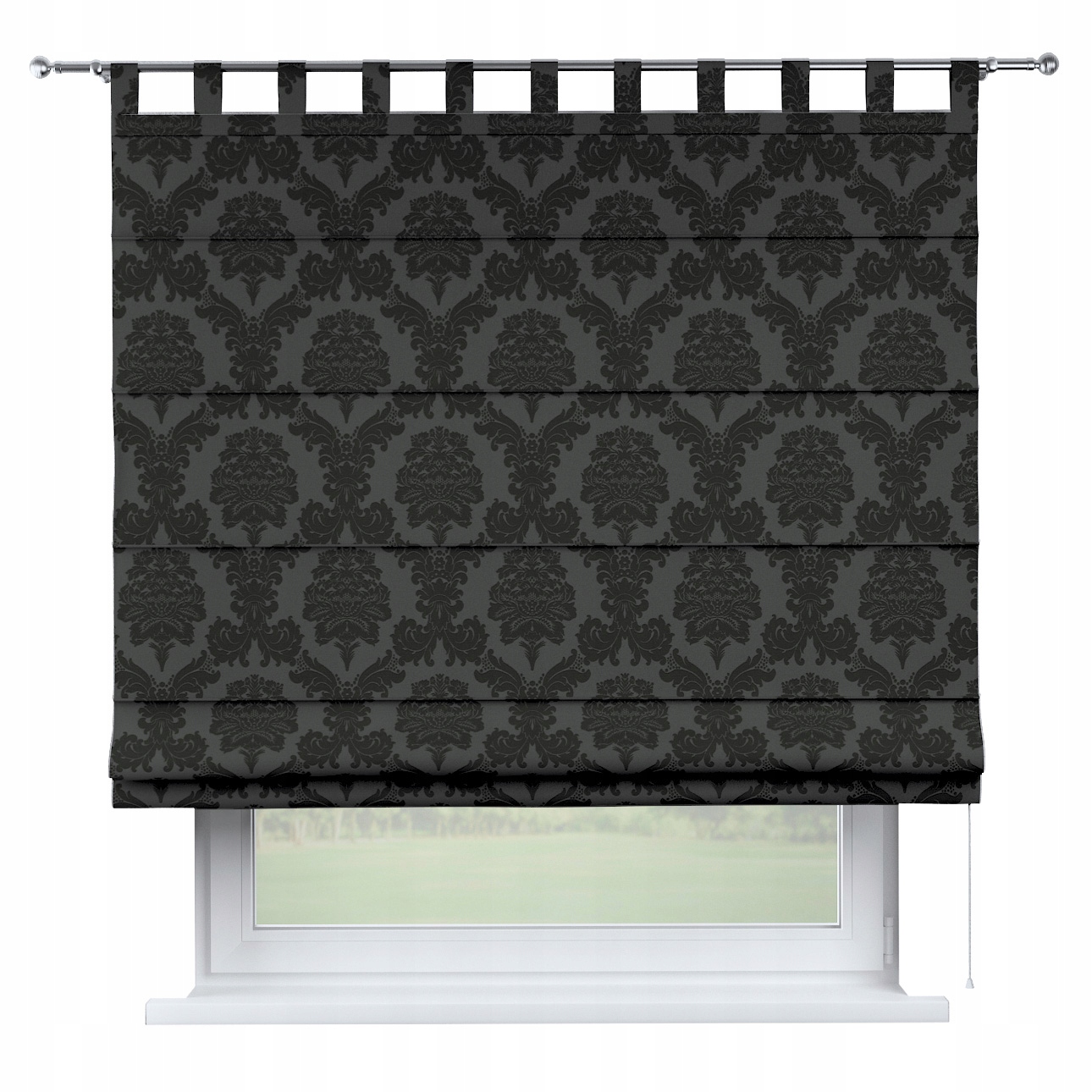 Hotová římská roleta Verona 160 x 170 cm černá