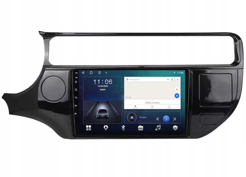 Rádio Gps Android Bt Kia Rio 2015-2017 64GB Sim