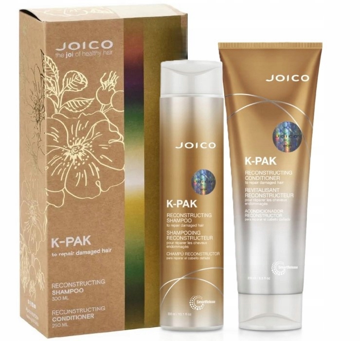Joico K-pak Reconstructing Zestaw Intensywna Regeneracja Szampon Odżywka