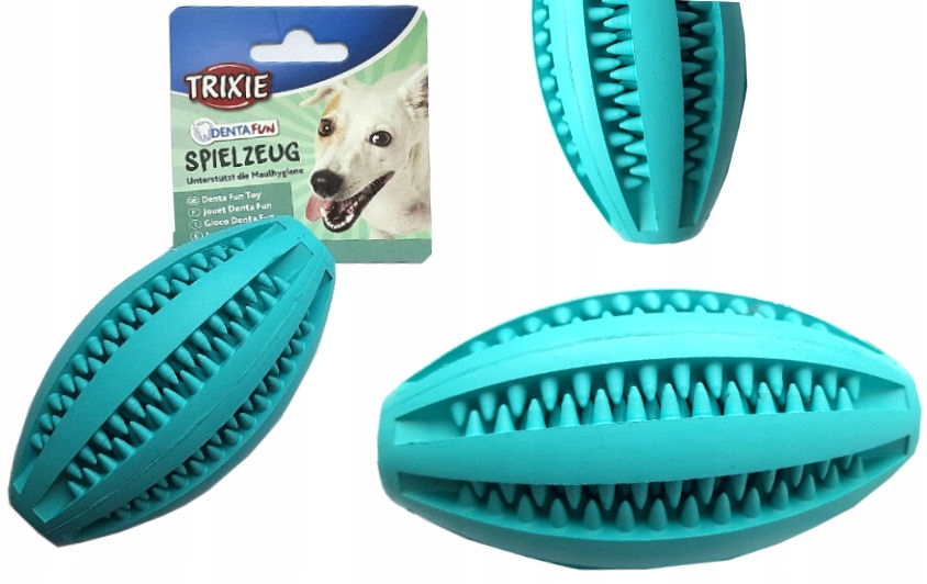 

Piłka Gryzak Rugby na Przysmaki Dla Psa 11,5cm
