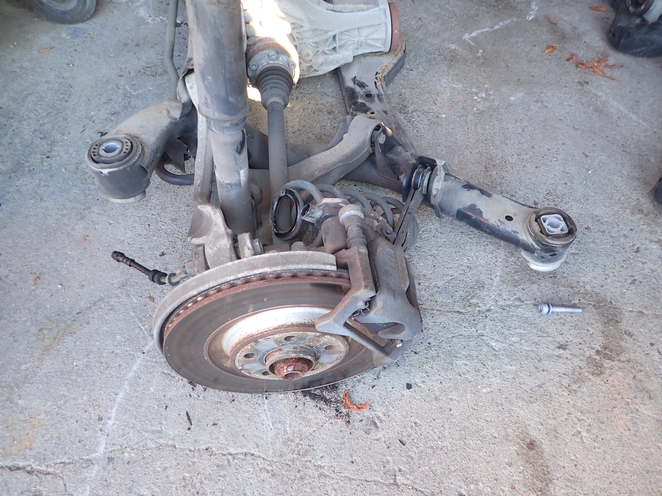 AUDI A6 C7 4G5 ZAWIESZENIE TYŁ TYLNE ŁAWA WÓZEK Typ samochodu Samochody osobowe