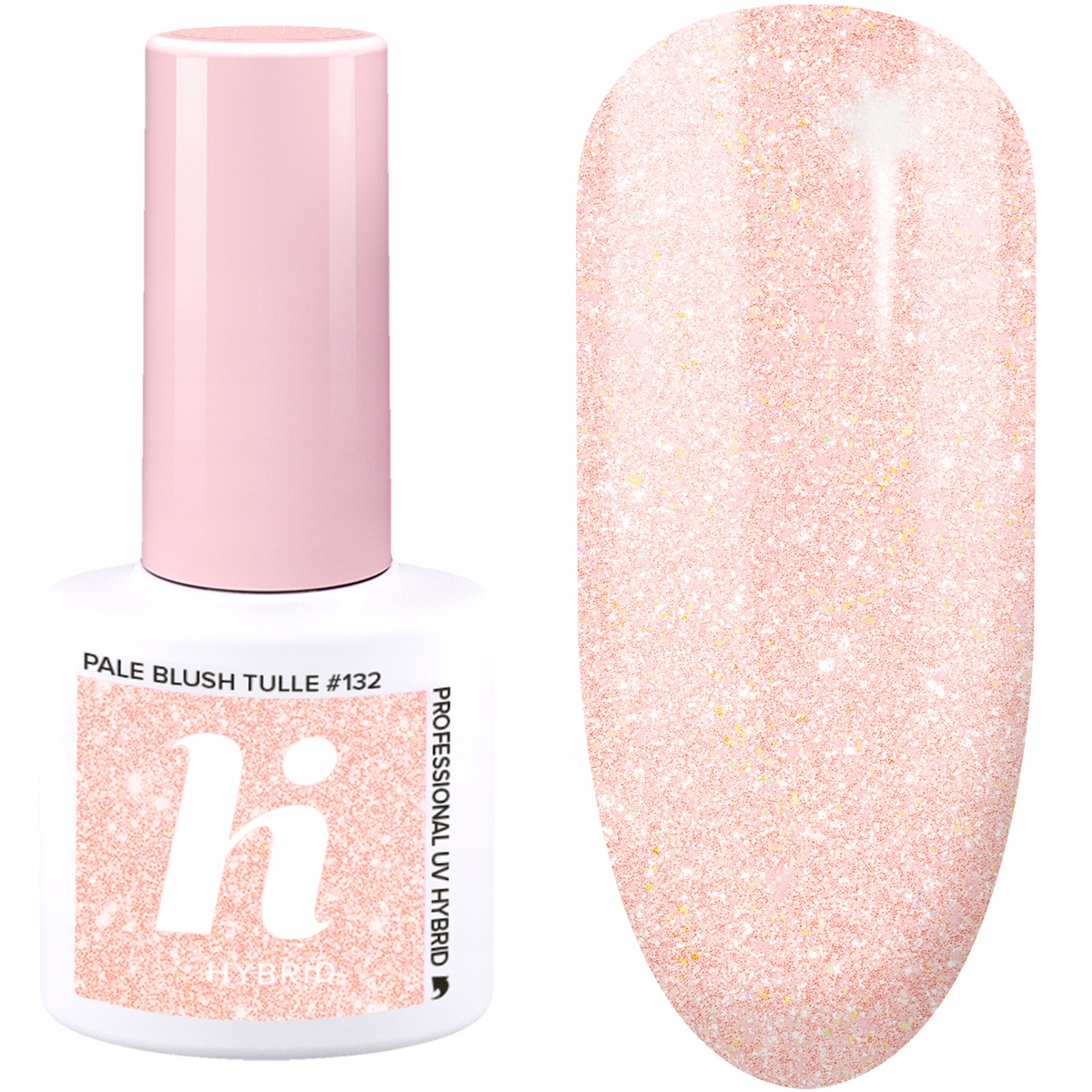 

132 Hi Hybrid Lakier Hybrydowy Pale Blush Tulle
