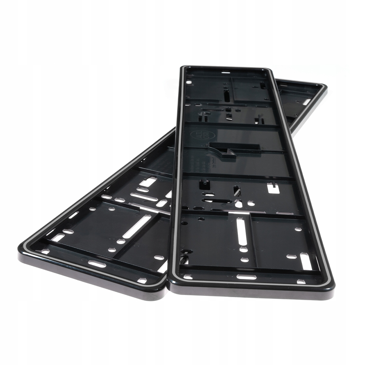 Alti Giri Ramka ramki pod tablice 2 szt. komplet Srebrne