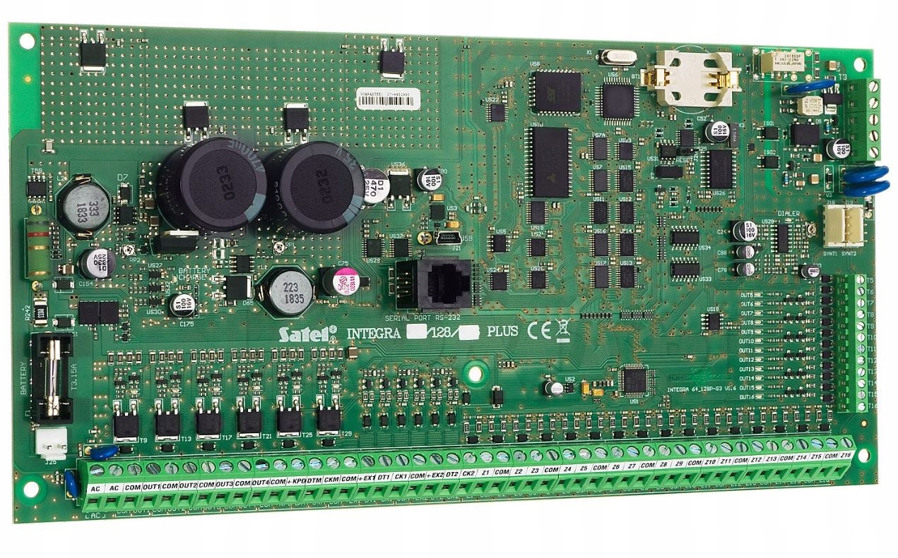 Płyta główna INTEGRA 128 PLUS centrala alarm SATEL