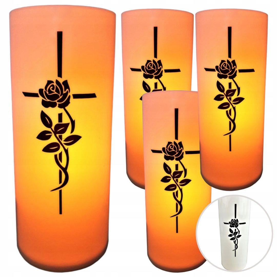 

Wkład Led do zniczy efekt płomienia Pakiet 4 szt.