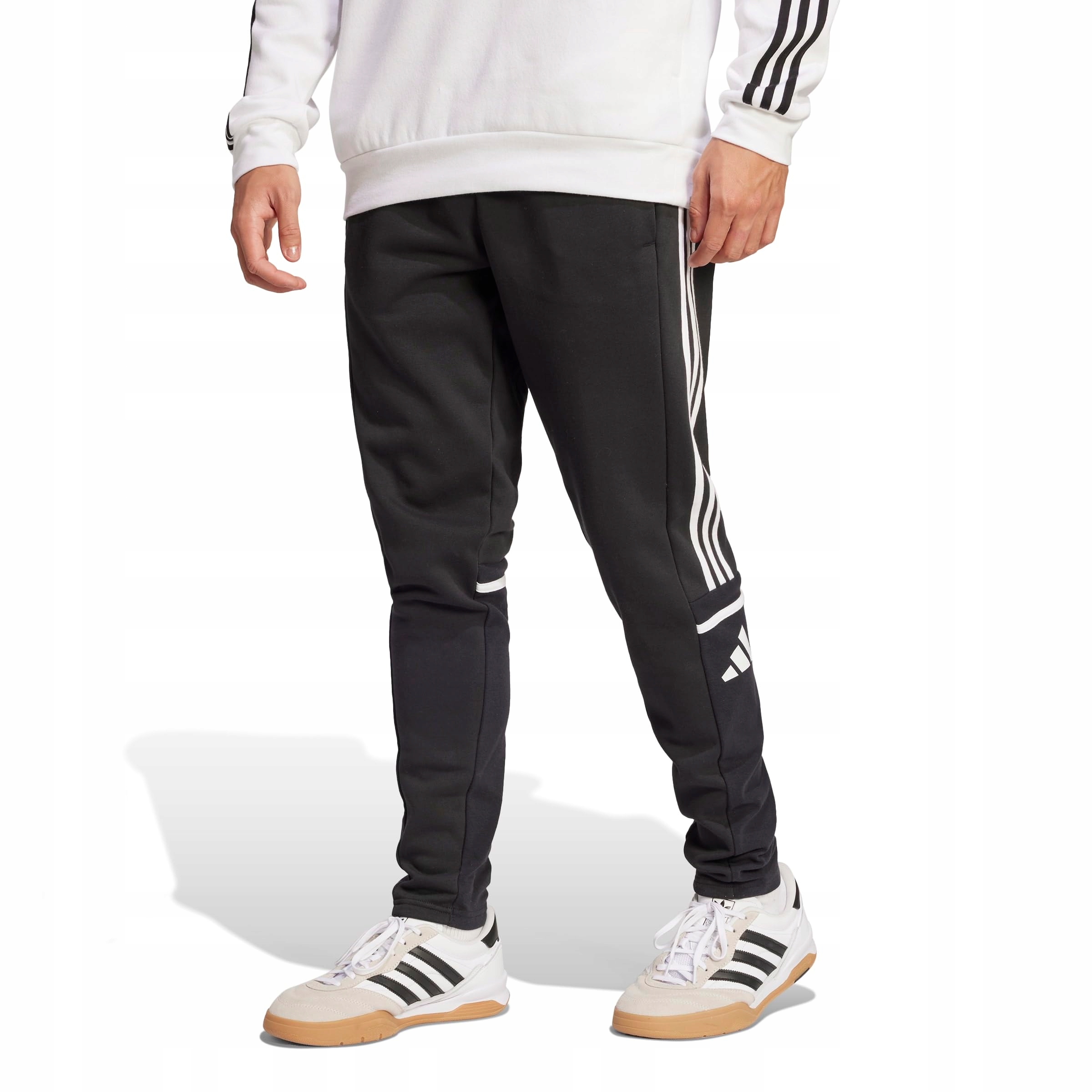 Spodnie dresowe Adidas SQUADRA25 Męskie Czarno-białe L Długie