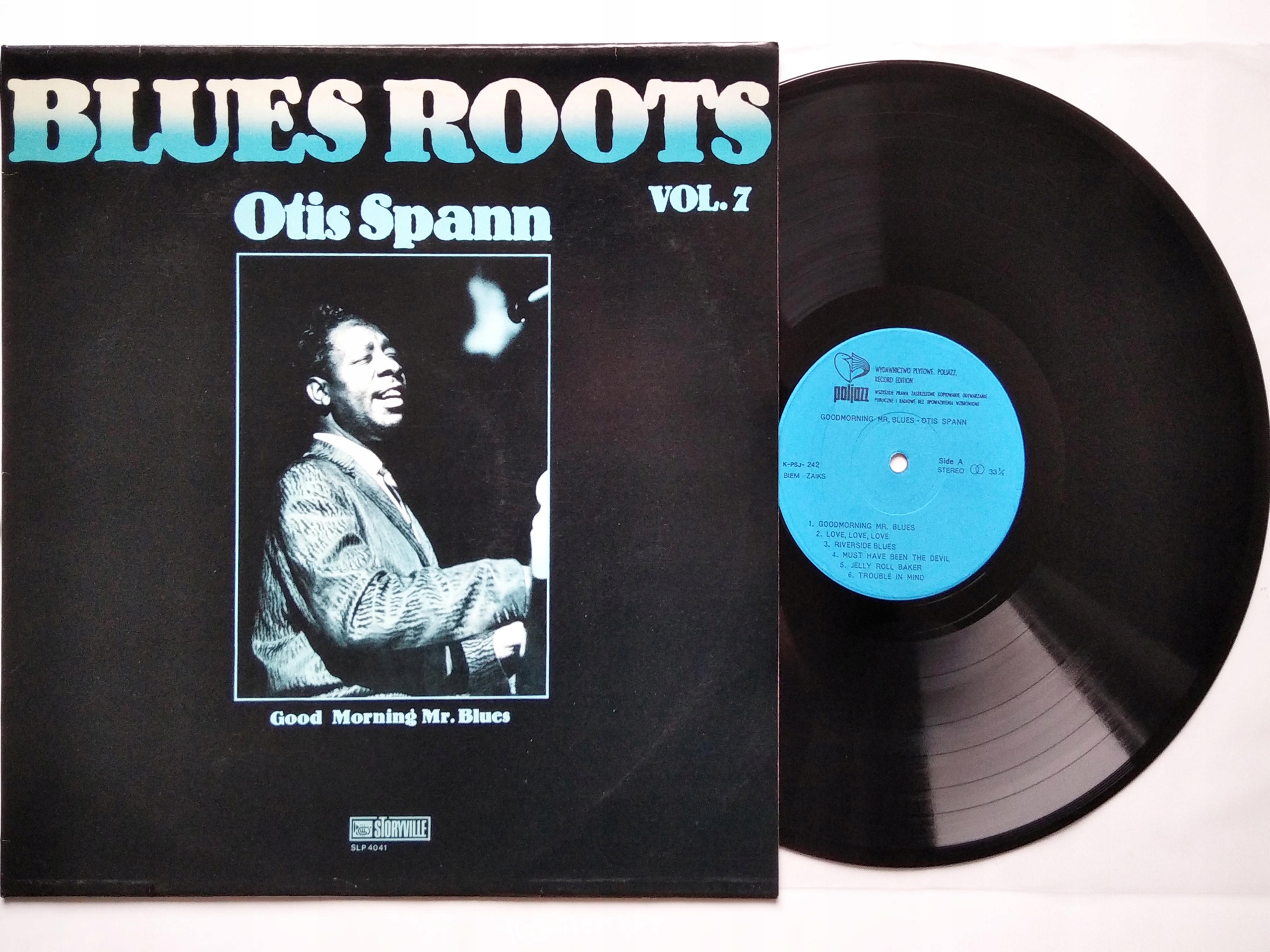 Otis Spann Good Morning Mr. Blues Roots 7 1981 Nm-