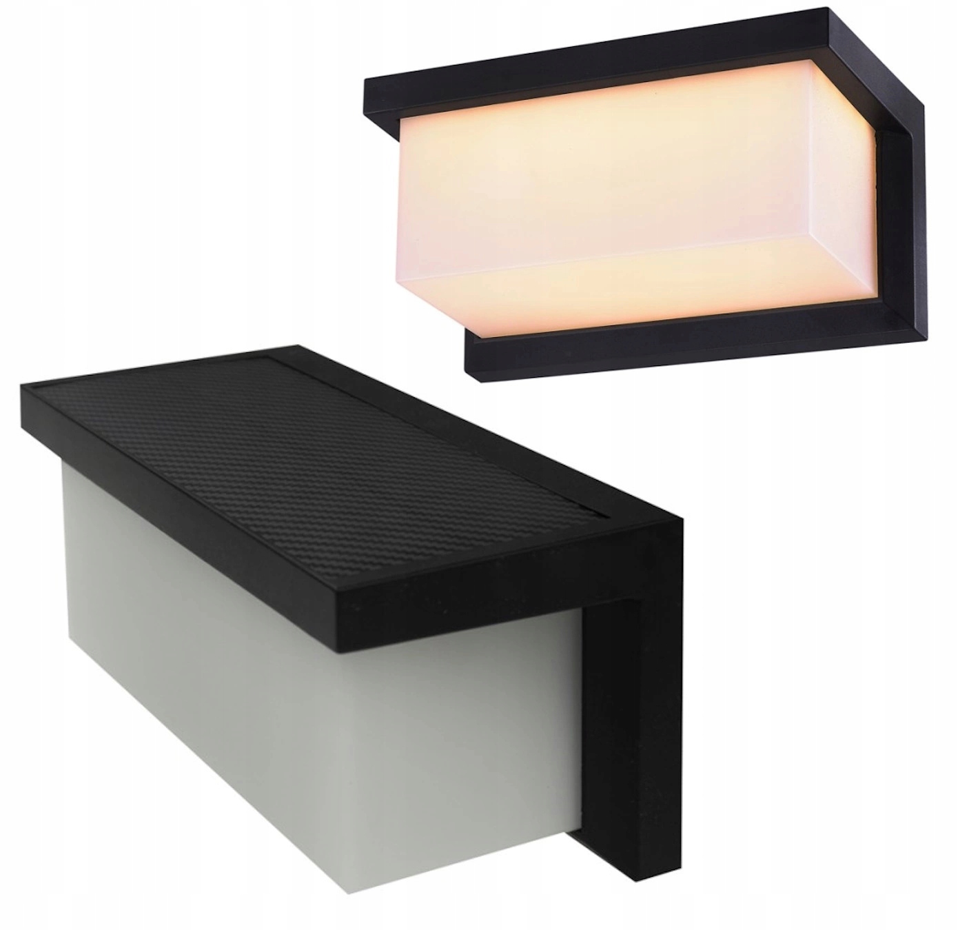 Fasádní Led lampa Solární svítidlo Snímač pohybu 3W Bílá Neutrální IP54