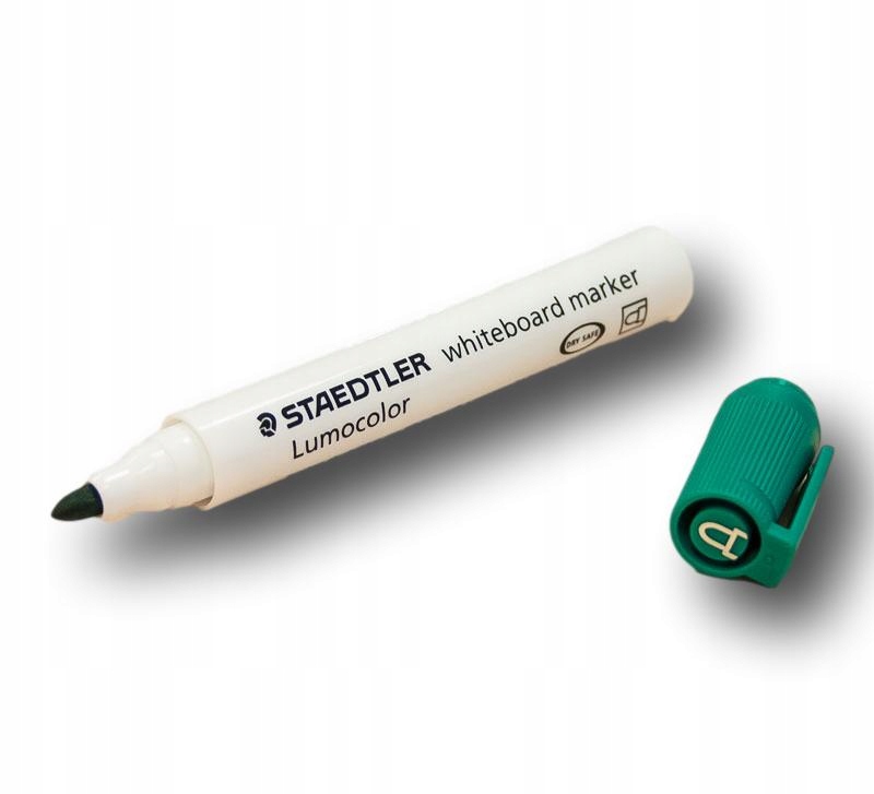 

Zielony marker suchościeralny Lumocolor Staedtler