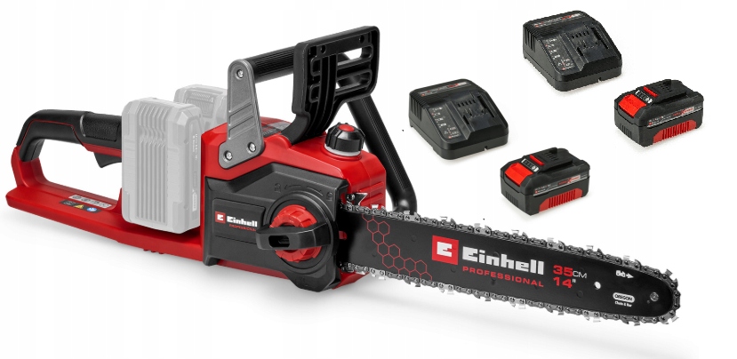 Einhell Řetězová Pila Ge-lc 36/35 Li 4501780 Set Akumulátor 2X 4,0 Ah