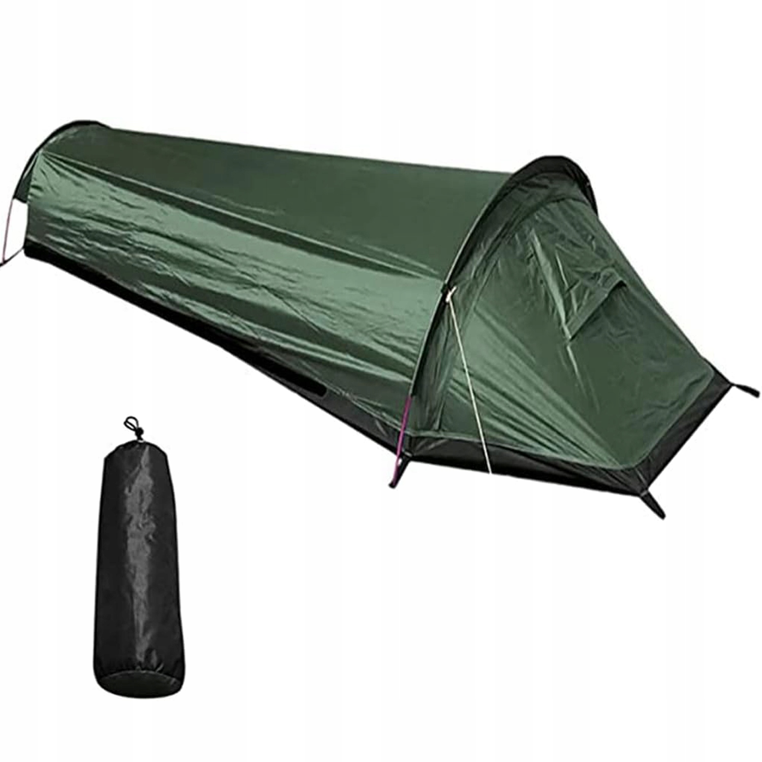 Namiot Turystyczny Kempingowy Wodoodporny Śpiwór 1 Osobowy Namioty