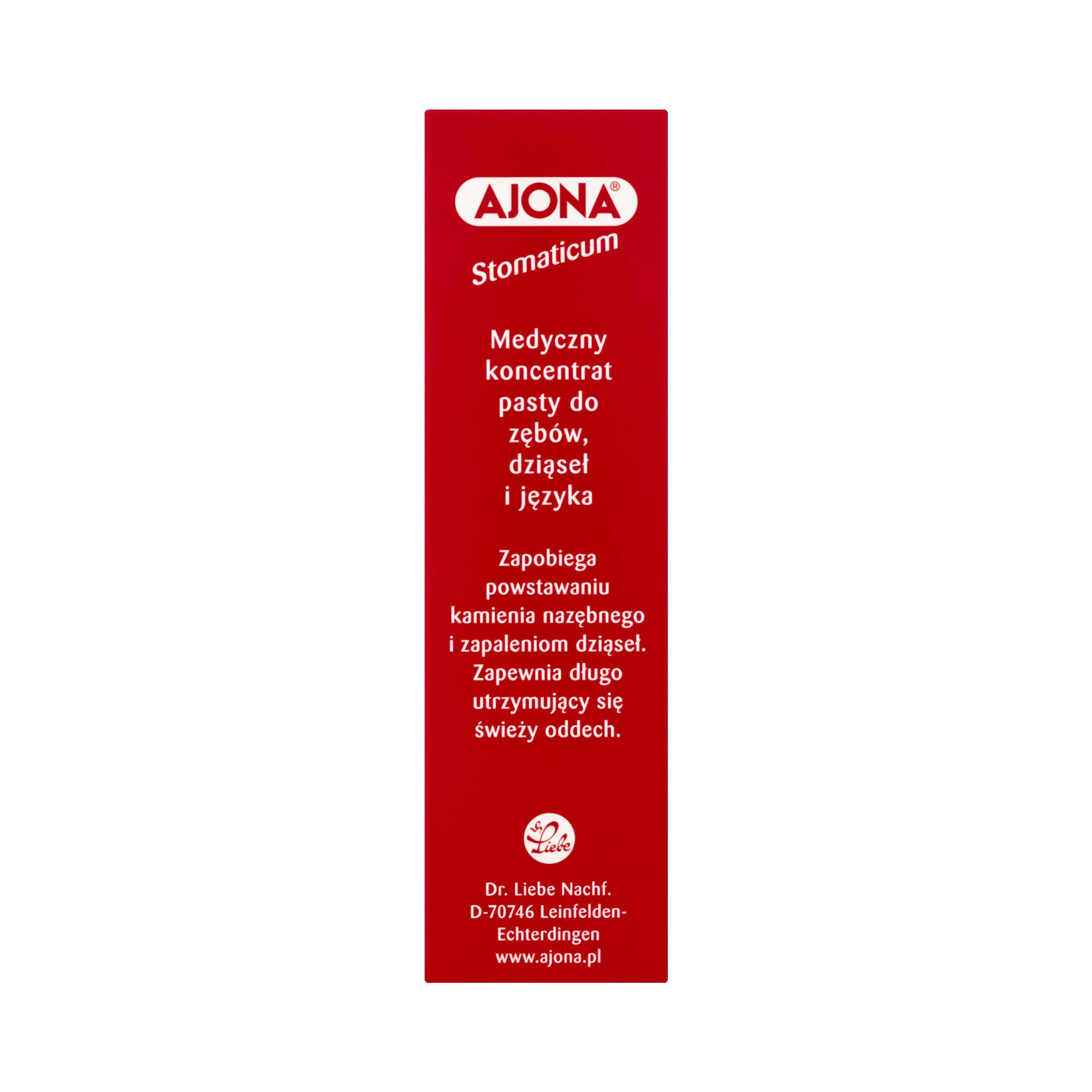 

Ajona Pasta Do Zębów 25ML Koncentrat