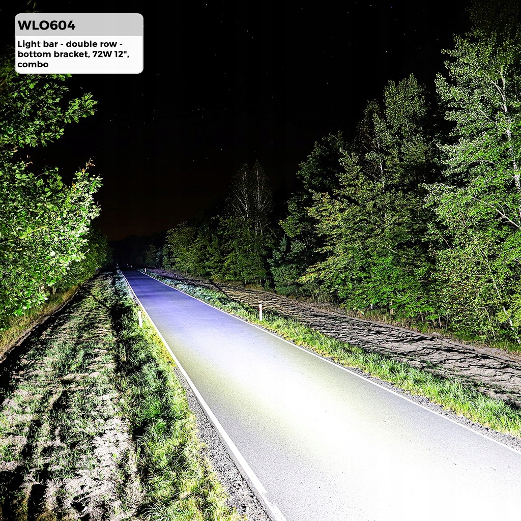 Led bar 72W 12 diody OSRAM M Tech Typ samochodu Samochody osobowe