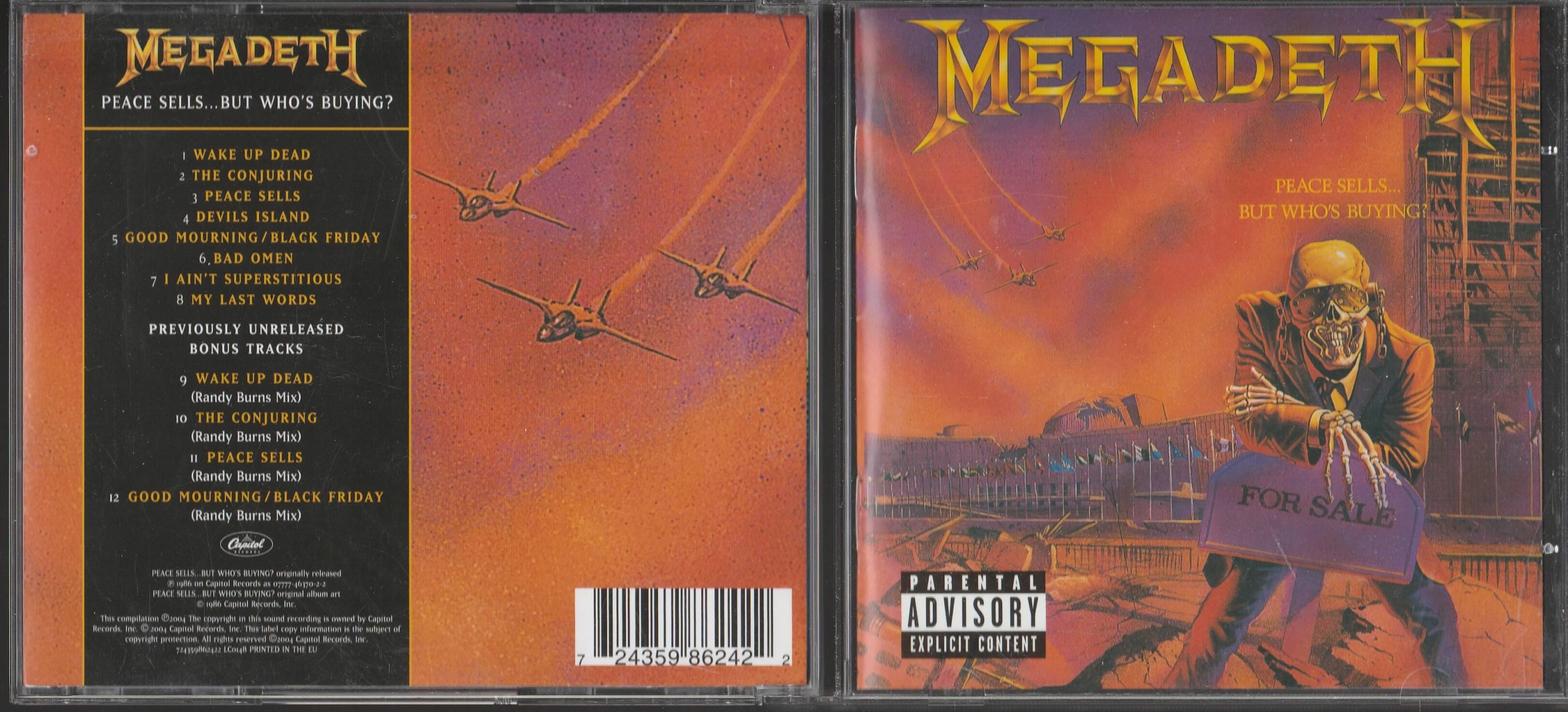 洋楽 MEGADETH PEACE SELLS... BUT WHO'S BUYING Peace SellsBut Who's Buying? (Expanded Edition