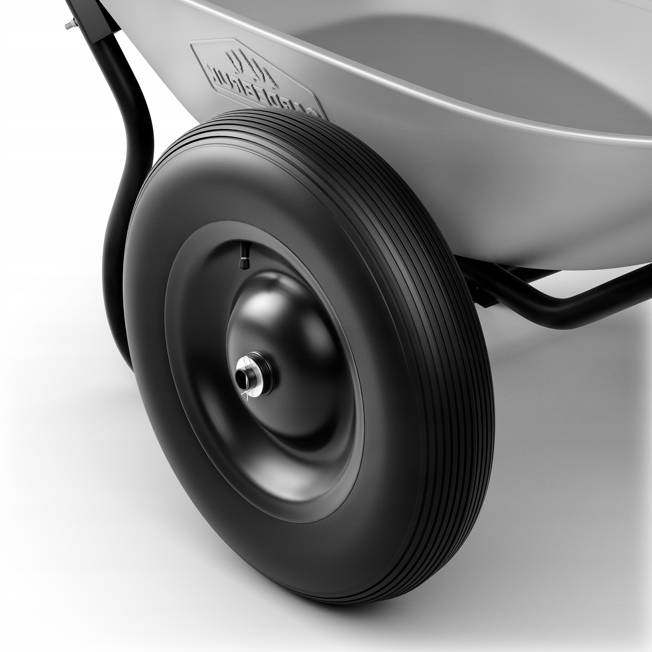 Taczka Budowlana Taczka Ogrodowa 100l 150kg Marka Gardebruk