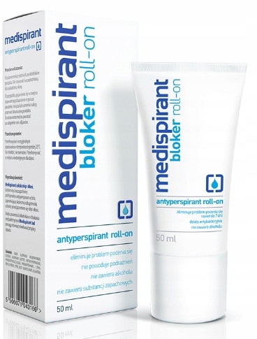 

Medispirant, antyperspirant bloker roll-on, 50 ml