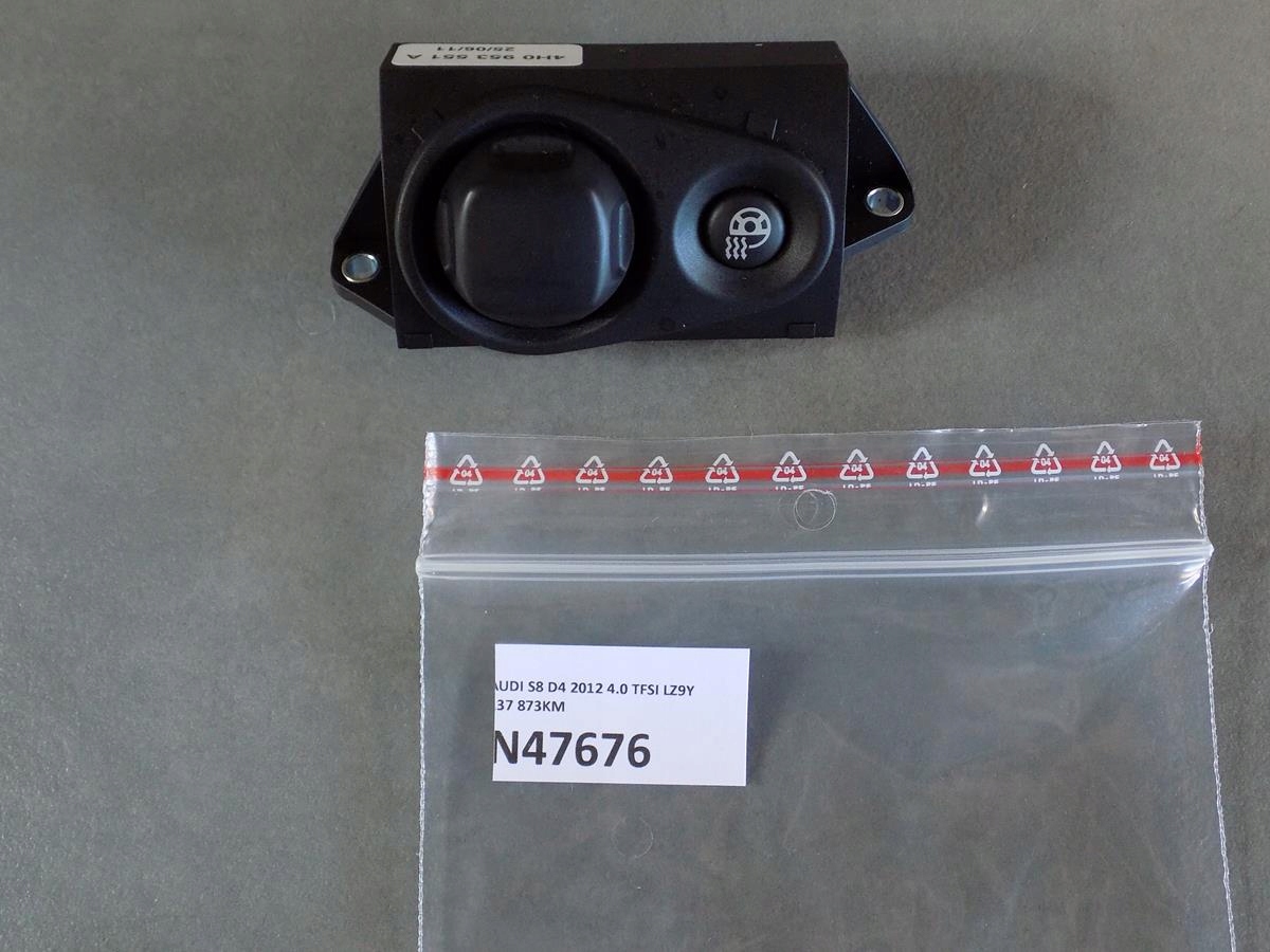 AUDI S8 A8 D4 Bouton Colonne de direction 4H0953551A