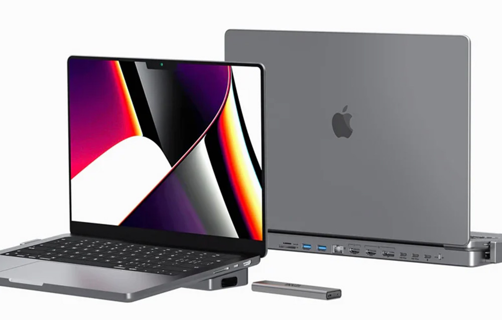 INVZI STACJA DOKUJĄCA MACBOOK PRO 16'' 12W1 3X USB TYP C 2X USB 2X HDMI Kod producenta MH01-16