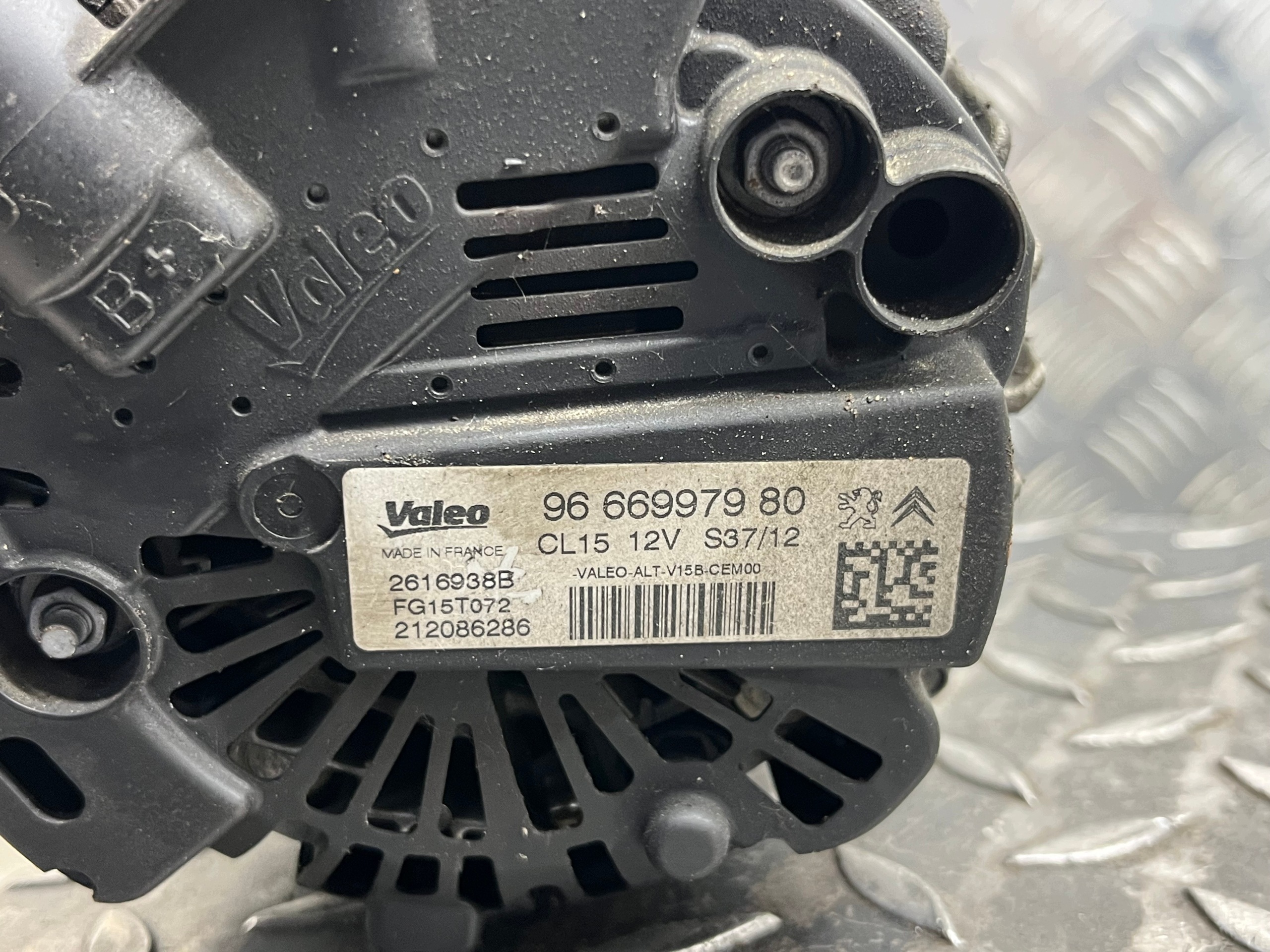 ALTERNATOR PEUGEOT 5008 9666997980