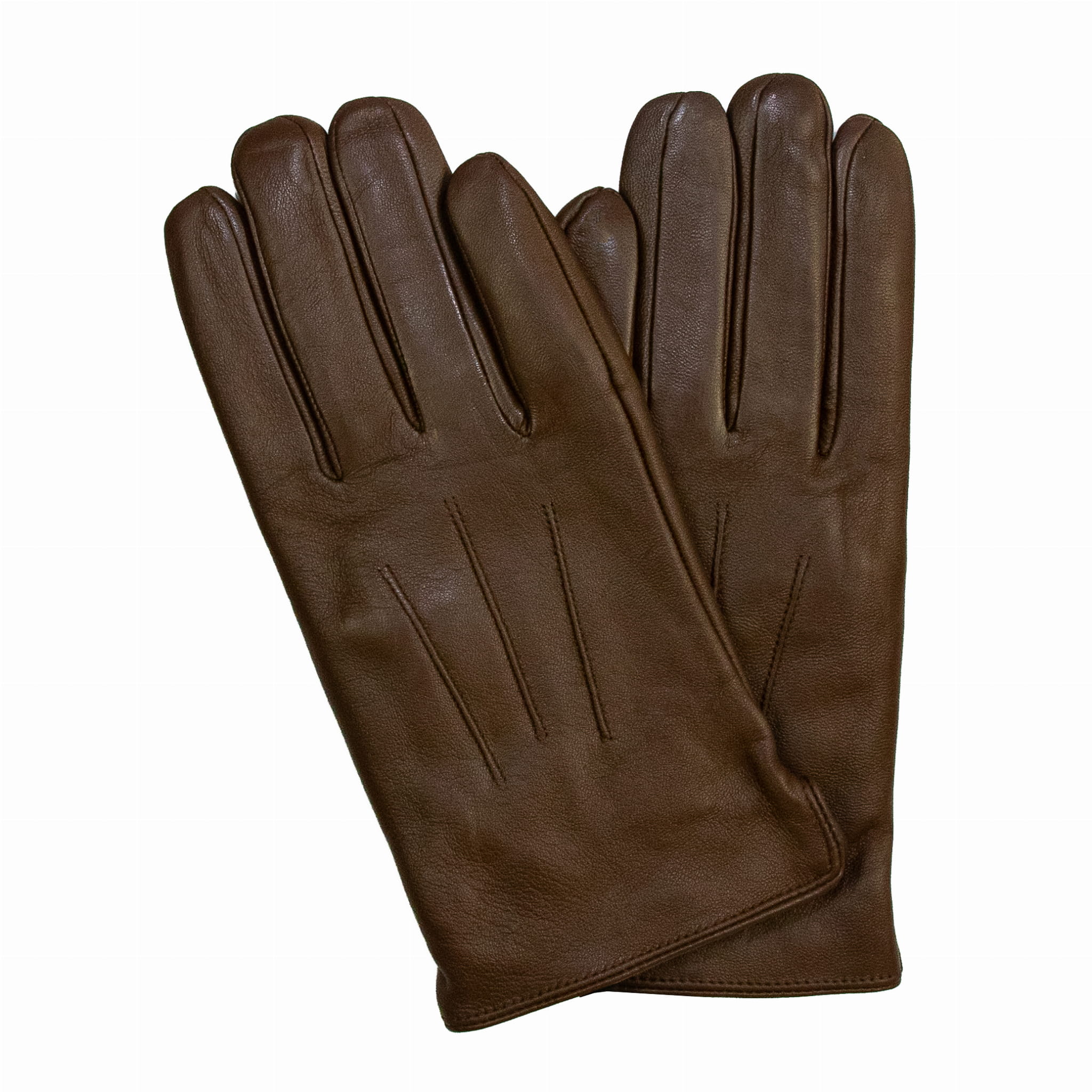 Rękawiczki brązowe skóra koźlęca EM 23 - M