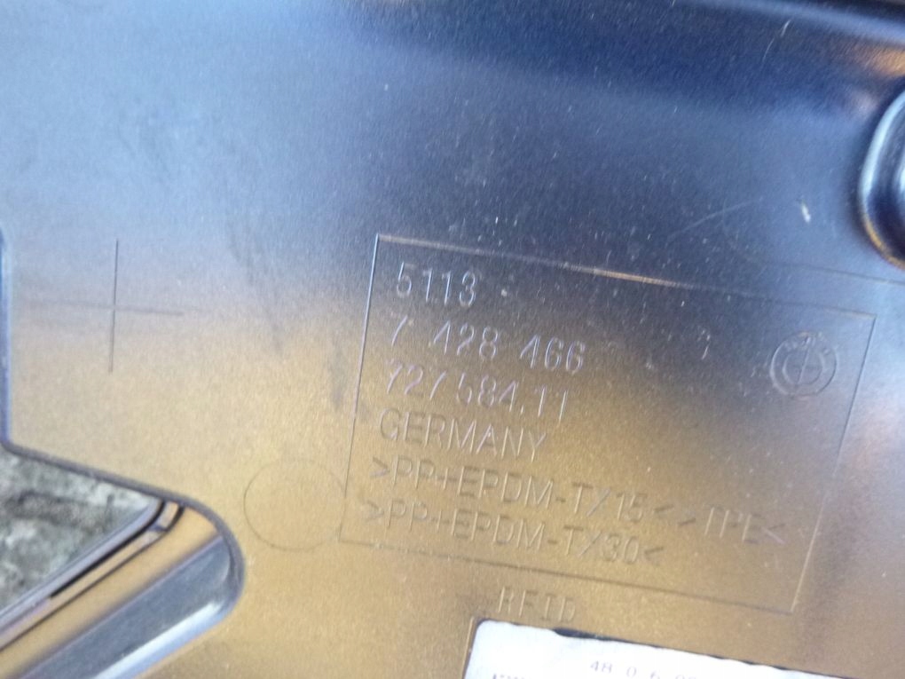 BMW X2 F39 cap boot doors