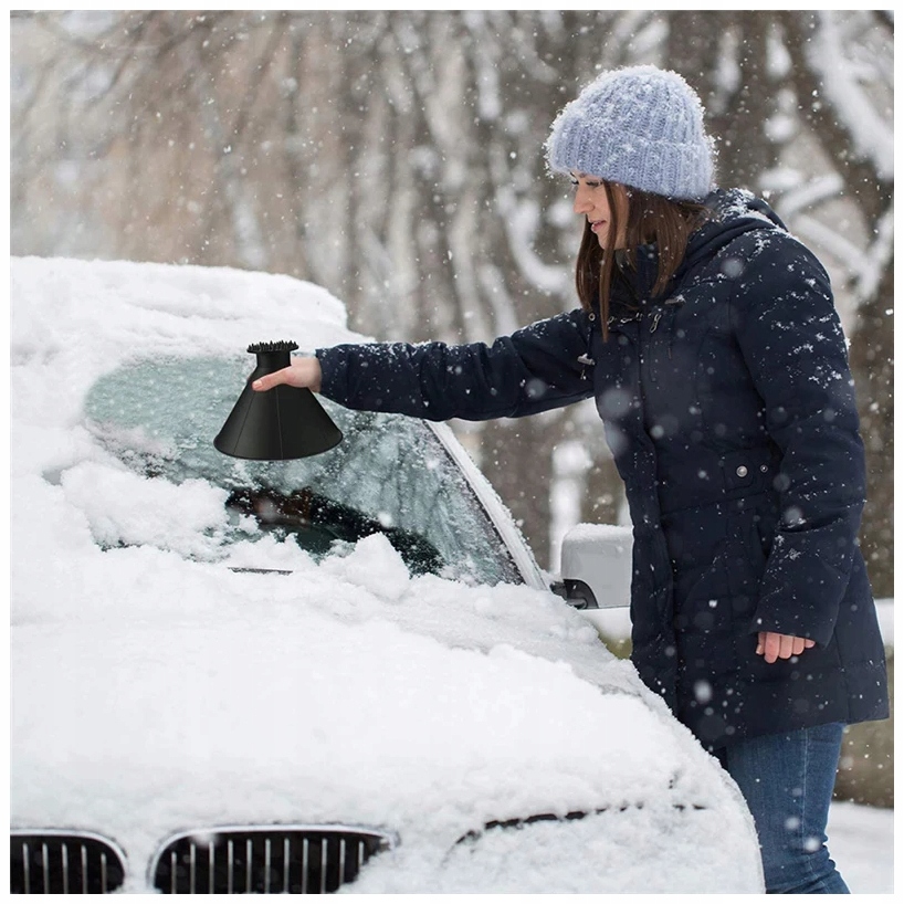 SKROBACZKA DO SZYB LEJEK OKRĄGŁA STOŻEK SCRAPE ICE Producent ME Premium