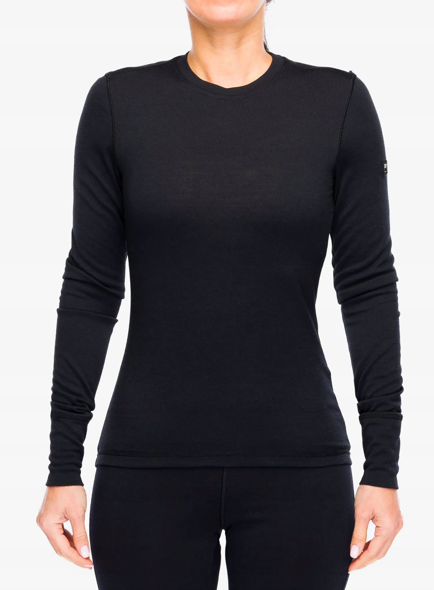 Mikina termoaktivní mikina Super.natural Arctic230 Ls jet black XL