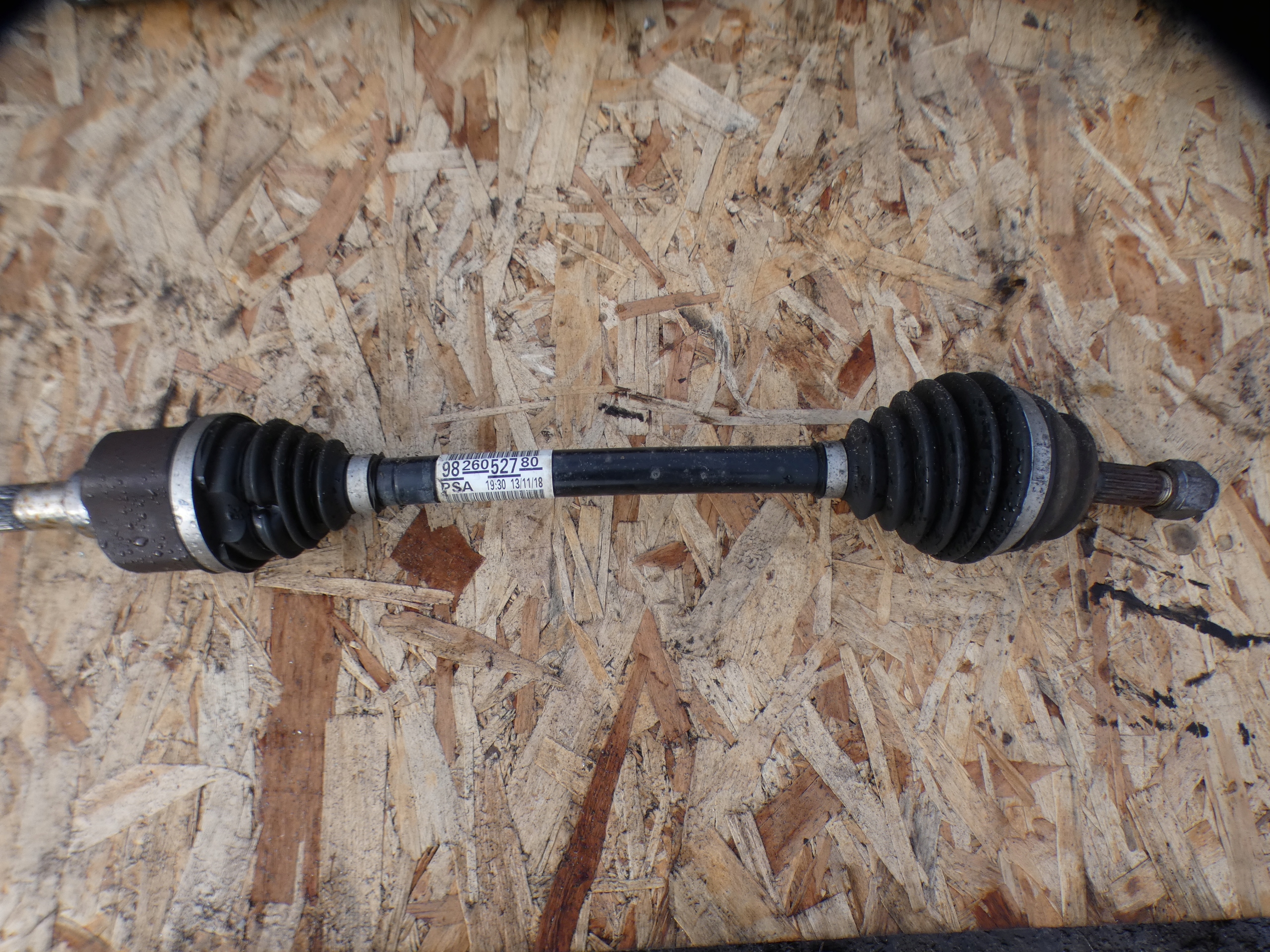 CITROEN C-ELYSEE 2019 LIFT 1,5 BLUE HDI semi-axis front left 9826052780 ORG