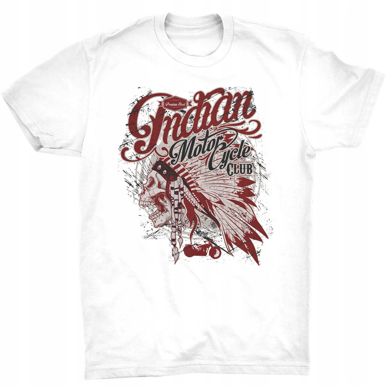 

Indian Motorcycle Koszulka Motocykl Czaszka Motor