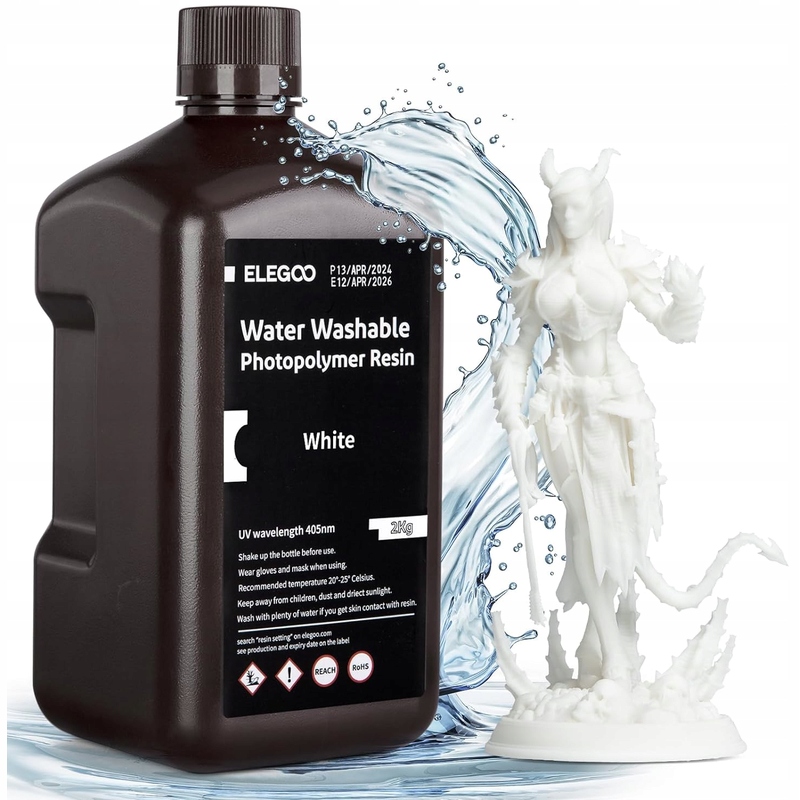 Żywica do drukarki 3D Elegoo biały 2 l