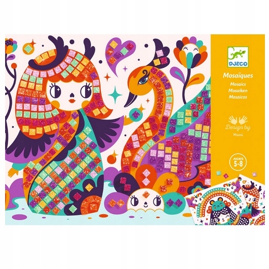 

Djeco: zestaw Art Mozaiki Kokeshi 8904