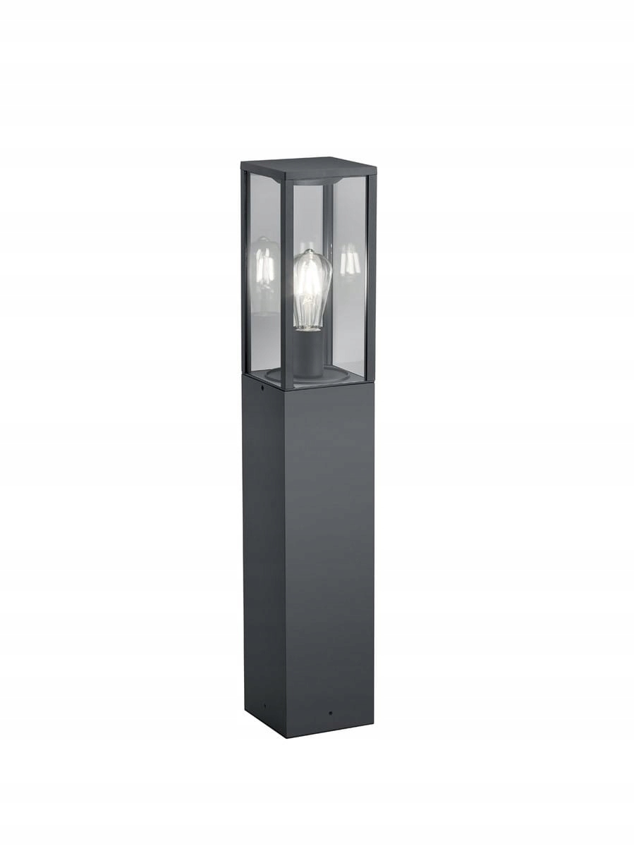 Vonkajšia lampa do záhrady s stĺpikom antracitová Trio