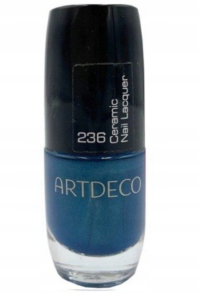 ARTDECO CERAMIC NAIL LACQUER KERAMICKÝ LAK 236 DEEP AQUA 6 ML