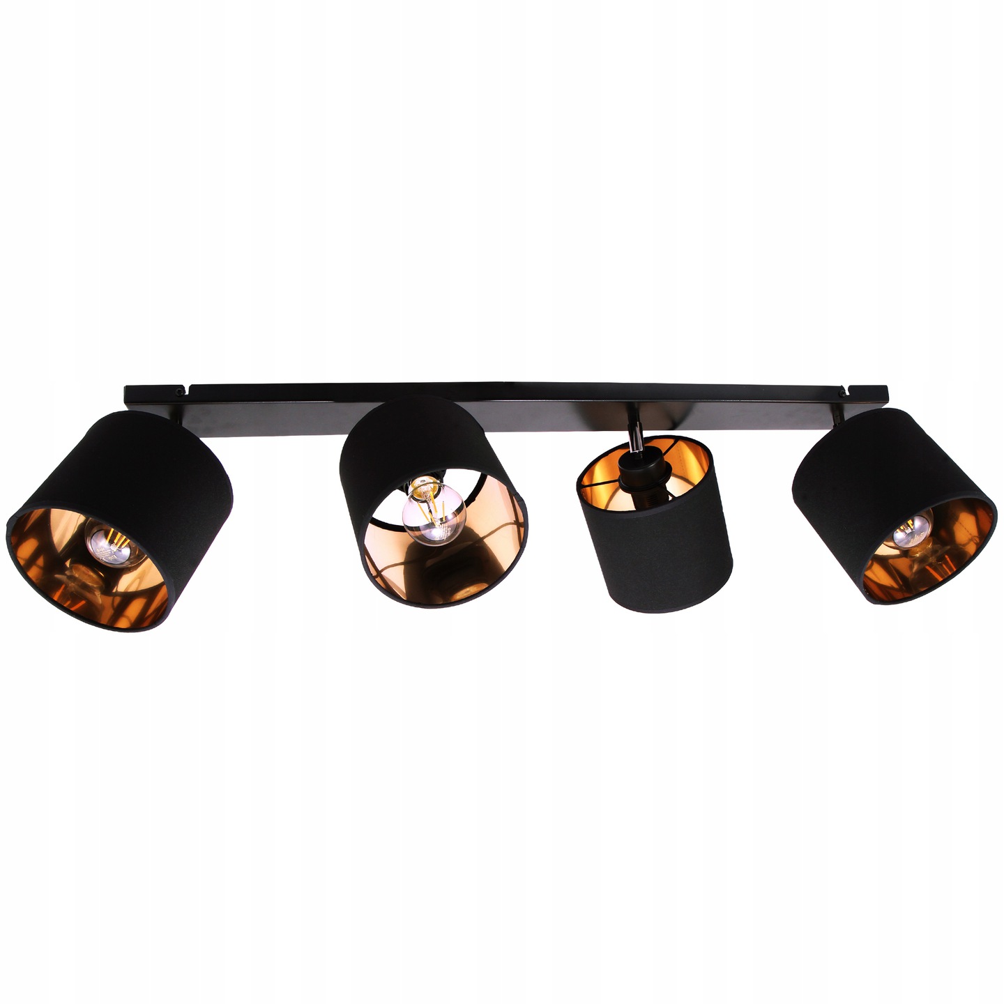 

Lampa Wisząca Sufitowa Plafon Żyrandol Złota Led