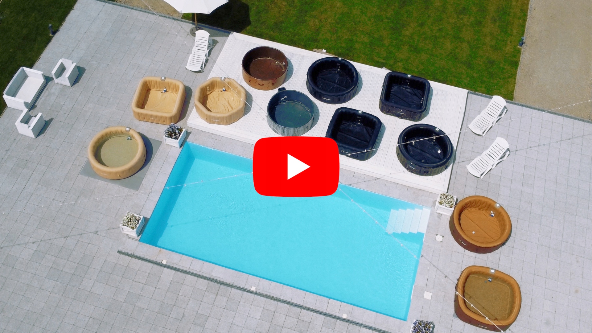 Dmuchane SPA 6 osób do ogrodu basen z hydromasażem światełka LED wifi Liczba miejsc 6