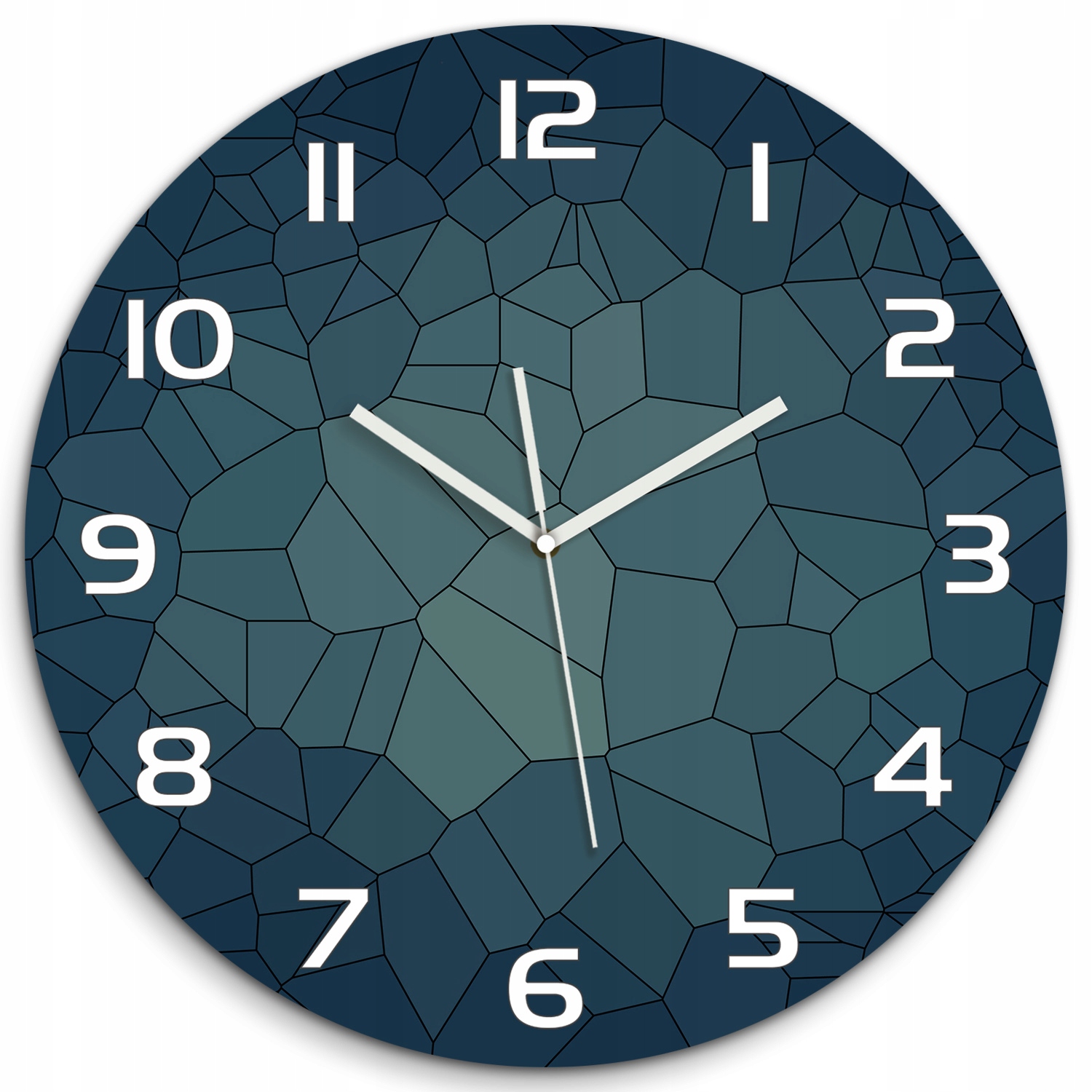 

Zegar ścienny ze szkła, duży Abstrakcja tło fi 60