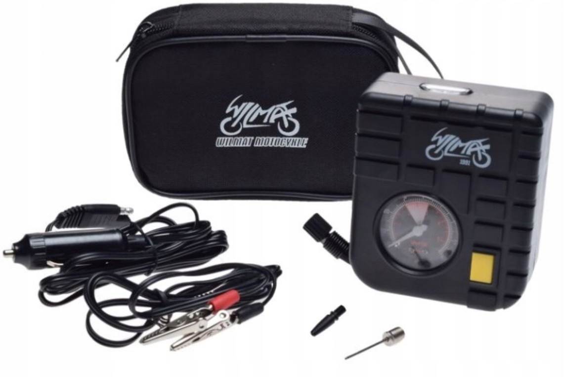 

Mała Mini Sprężarka Kompresor Pompka 12V +latarka