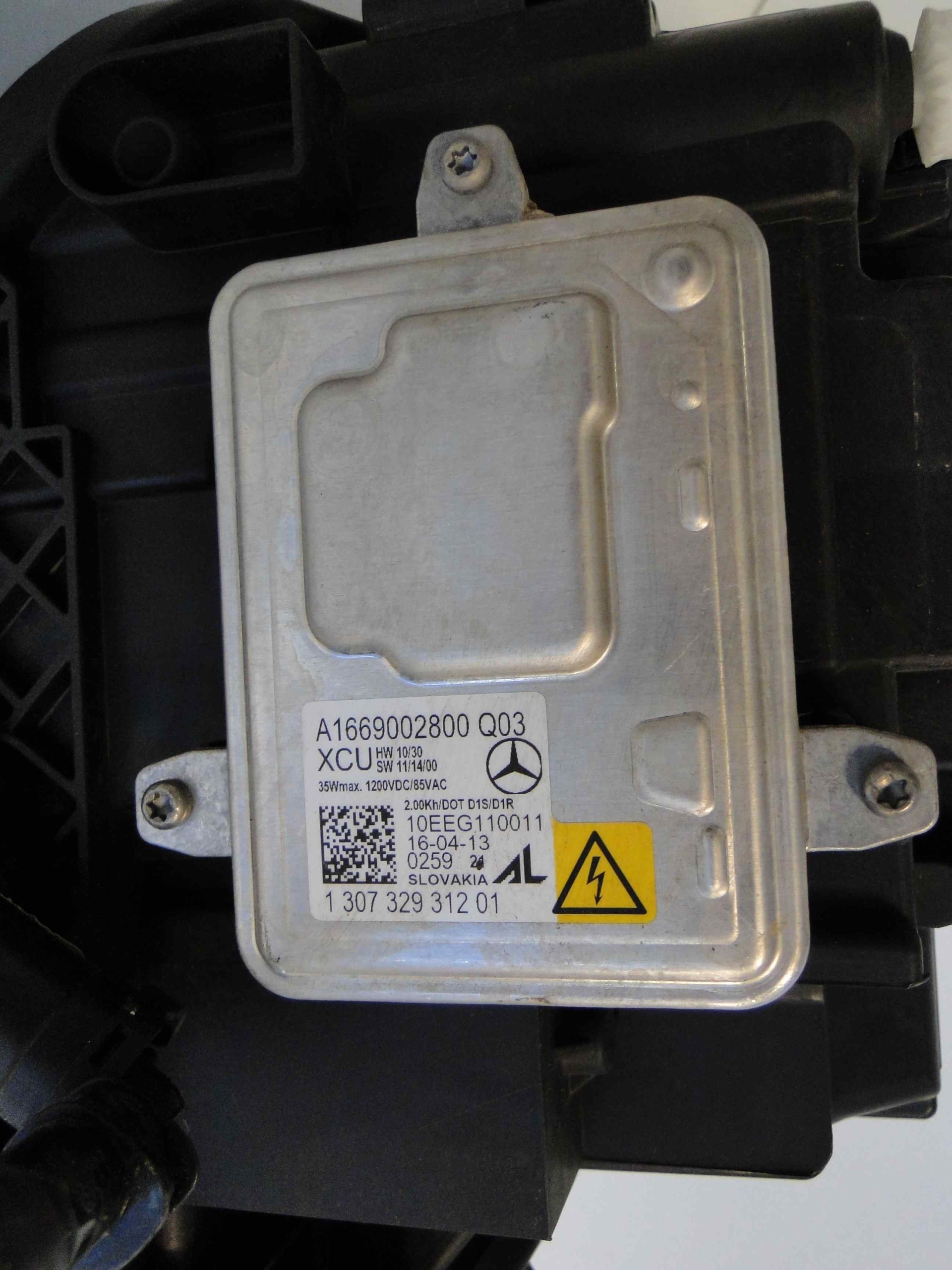 MERCEDES A W176 176 LIFT PRZETWORNICA LAMPY KSENON Producent części Mercedes-Benz OE