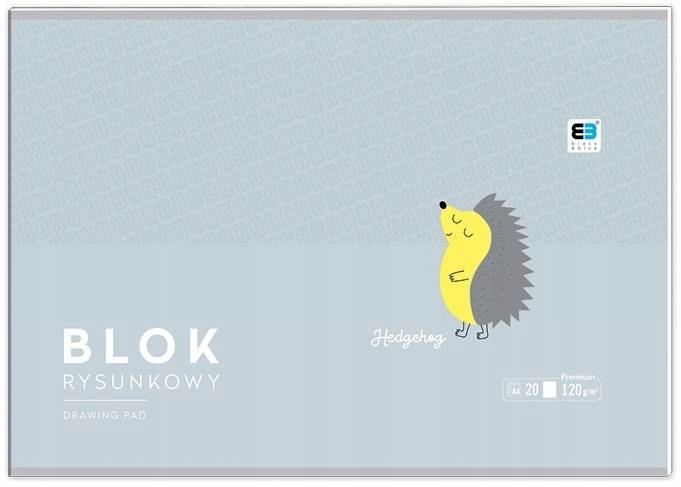 Blok Rysunkowy A4 20 Kartek Białych Interdruk Rodzaj rysunkowy