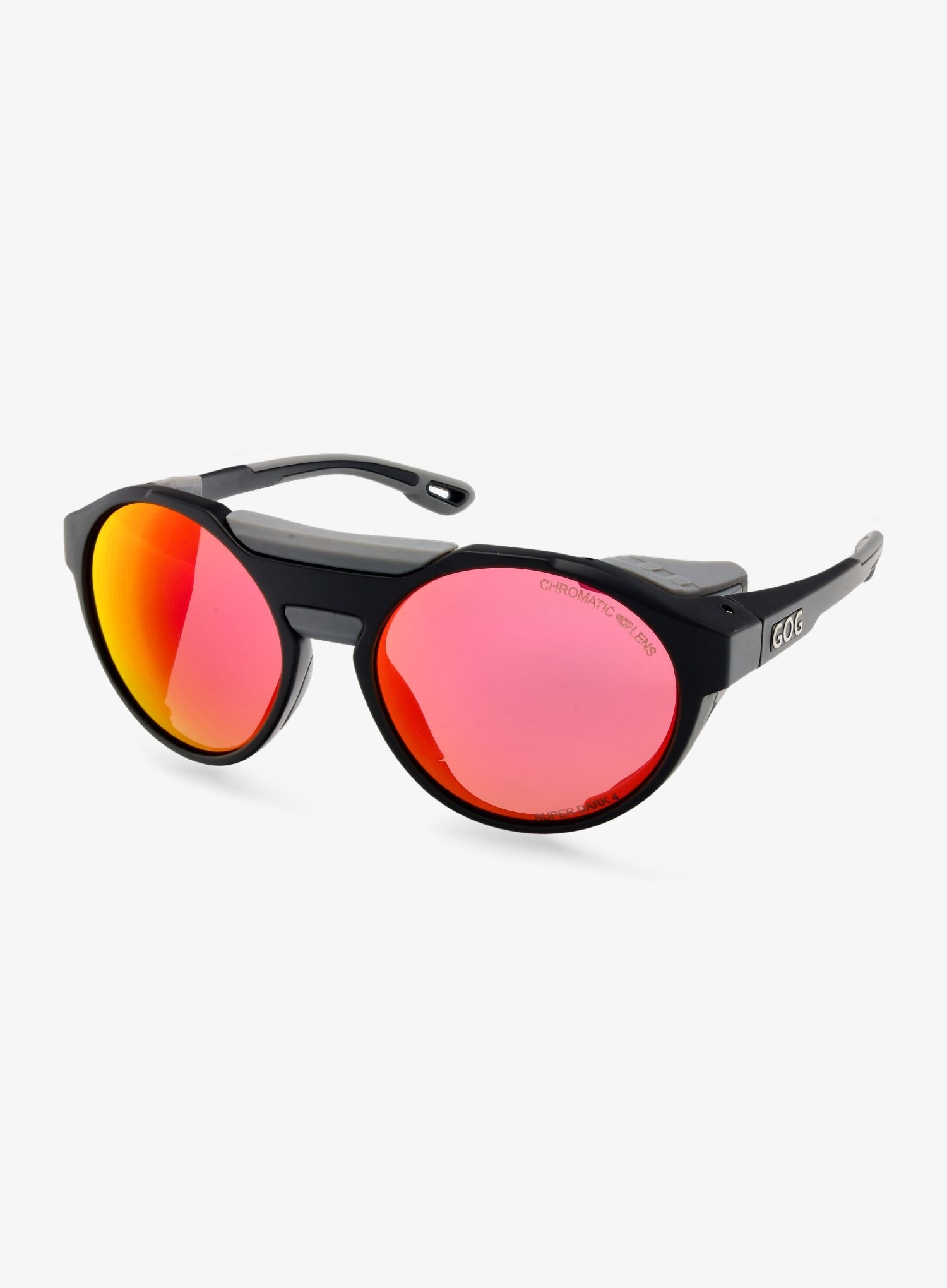 Okulary lodowcowe Gog Manaslu black/poly red