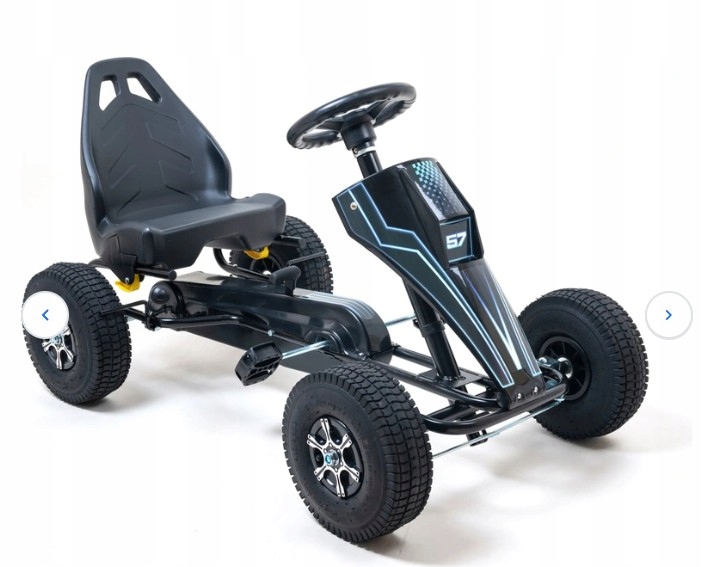 Gokart Race Team dla dzieci 101 x 62 x 59 cm