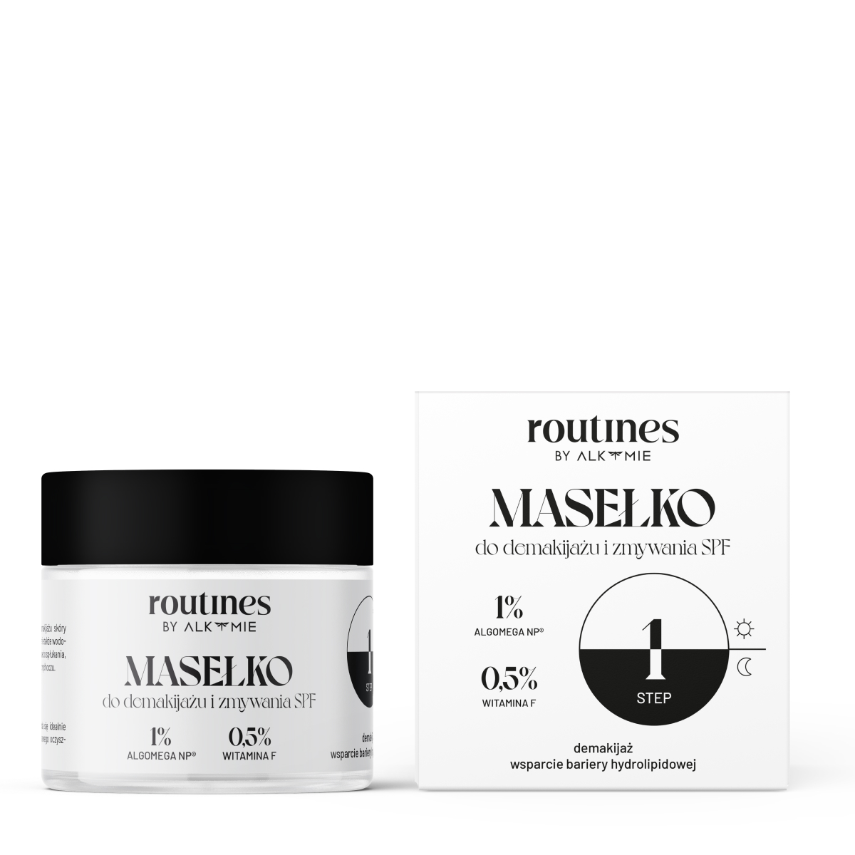 Routines Odličovací a odličovací máslo na obličej a oči Spf Step 1 60 Ml