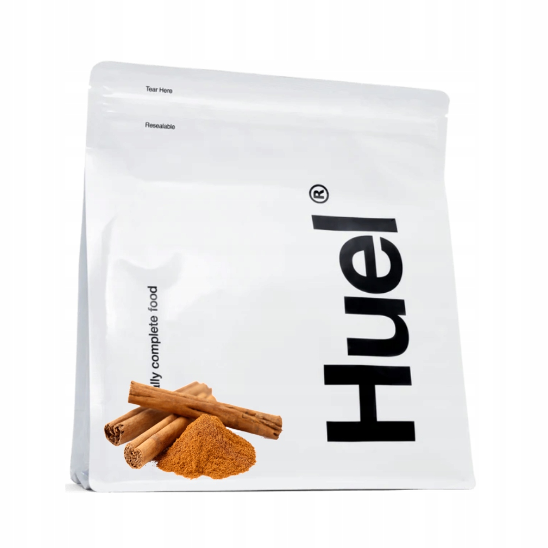 Huel prášek s vysokou proteinovou příchutí skořice 17 porcí 1,7 kg odměrka