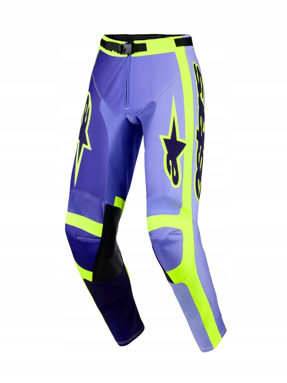 Nohavice Alpinestars Racer Portl purple/yellow 32