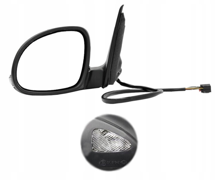 Vw Tiguan Elektrické Vnější Zrcátko Levé Pro Malování